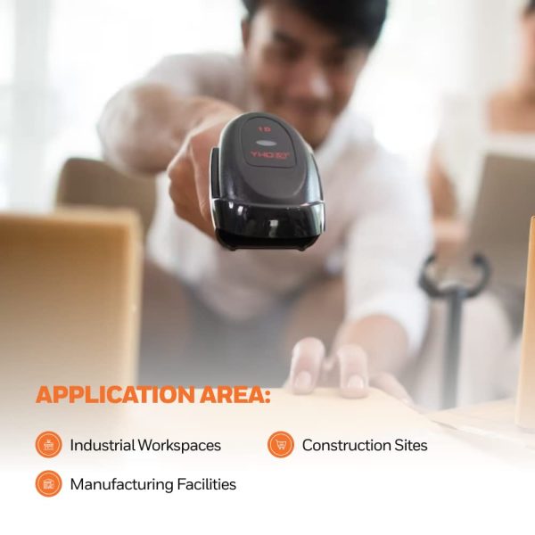 Impact by Honeywell IHS520BT Wireless 2D Barcode Scanner - High Performance, Long-Range Scanning with Storage for up to 8000 barcodes, Compact and Portable Design - Image 2