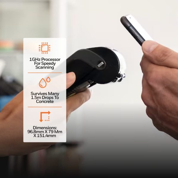 Impact by Honeywell GL650 2D Hands-Free Barcode Scanner - Wired Scanner, High Sensitivity, Ultra-Wide Scan Window, Fast 1GHz Processor for Quick Scanning - Image 2