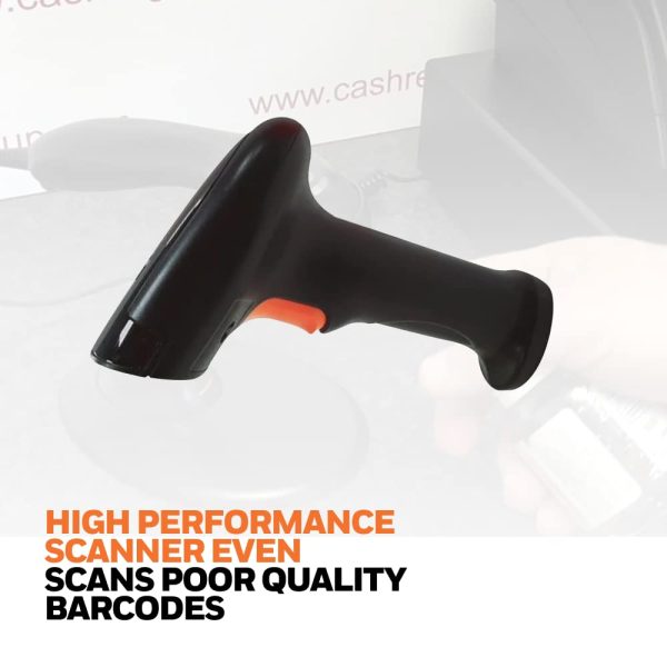 Impact by Honeywell IHS520BT Wireless 2D Barcode Scanner - High Performance, Long-Range Scanning with Storage for up to 8000 barcodes, Compact and Portable Design - Image 4