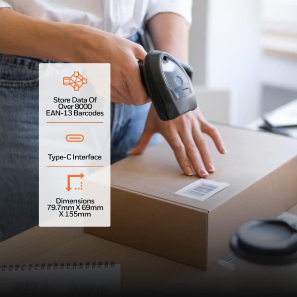 Impact by Honeywell IHS520X 2D Barcode Scanner - Long Range Wired Scanning with Durable Design & High-Speed Scanning Capabilities - Image 2