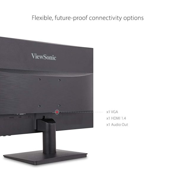ViewSonic VA1903H-2 19-Inch WXGA 1366x768 Pixels 16:9 Widescreen Monitor with Enhanced View Comfort, Custom ViewModes and HDMI for Home and Office,Black (LED Backlit Display) - Image 2