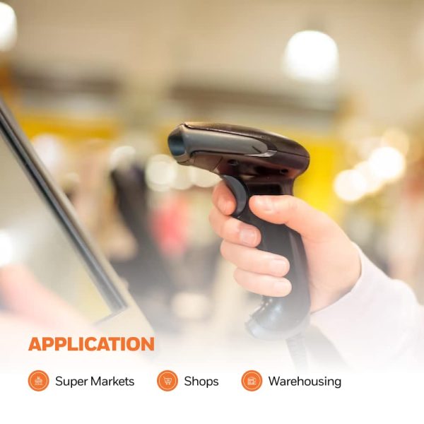 Impact by Honeywell IHS520X 2D Barcode Scanner - Long Range Wired Scanning with Durable Design & High-Speed Scanning Capabilities - Image 3