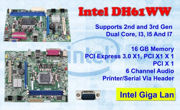 Intel DH61WW Desktop Motherboard - Image 2