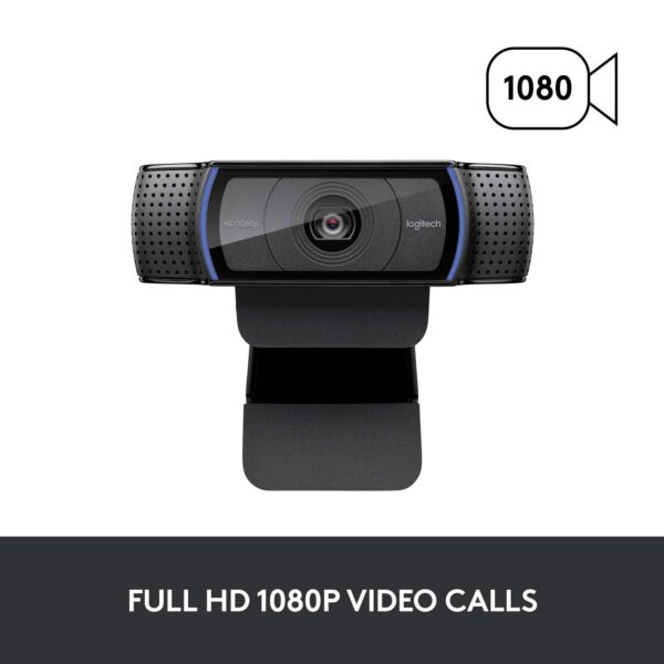 Logitech C920 HD Pro Webcam (Black) - Image 2