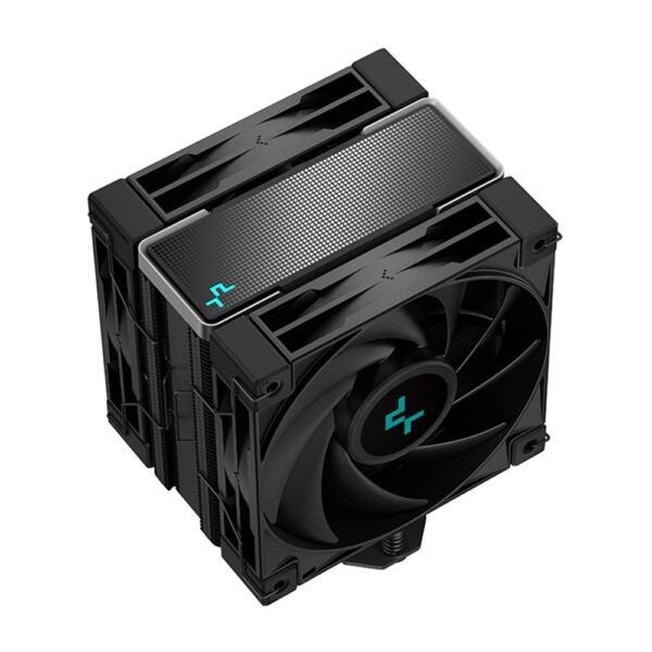 Deepcool AK400 ZERO DARK PLUS CPU Air Cooler Support Intel LGA1700/1200/1151/1150/1155 and AMD AM5/AM4 - R-AK400-BKNNMD-G-1 - Image 4