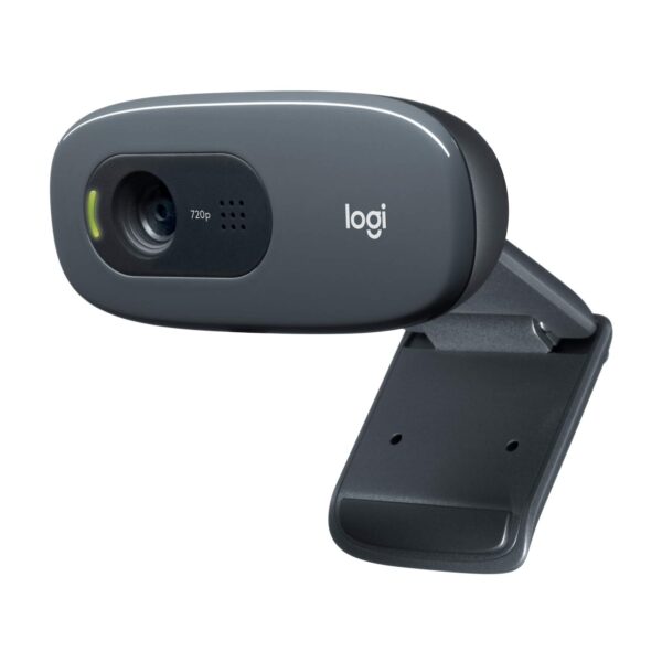 Logitech C270 Digital HD Webcam with Widescreen HD Video Calling, HD Light Correction, Noise-Reducing Mic, for Skype, FaceTime, Hangouts, WebEx, PC/Mac/Laptop/MacBook/Tablet - (Black, HD 720p/30fps) - Image 5
