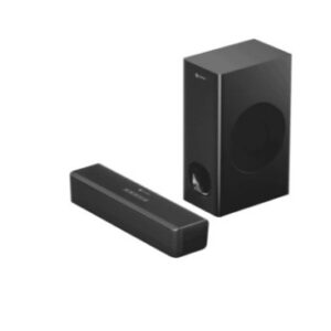 Diva 120W Wireless Sound Bar With Woofer, Multiple Input Connectivity, Loud Speakers