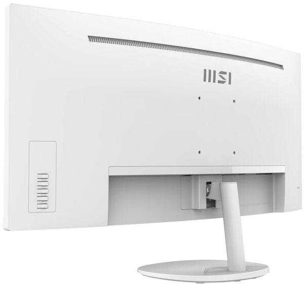 MSI PRO MP341CQW 34-Inch Full HD Computer Monitor - Professional Curved LED Monitor with 100Hz Refresh Rate, Anti-Glare & Anti-Flicker Technology PC Monitor for Desktop, VESA Mount (White) - Image 12