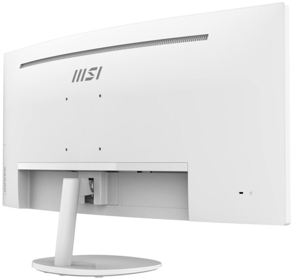 MSI PRO MP341CQW 34-Inch Full HD Computer Monitor - Professional Curved LED Monitor with 100Hz Refresh Rate, Anti-Glare & Anti-Flicker Technology PC Monitor for Desktop, VESA Mount (White) - Image 7