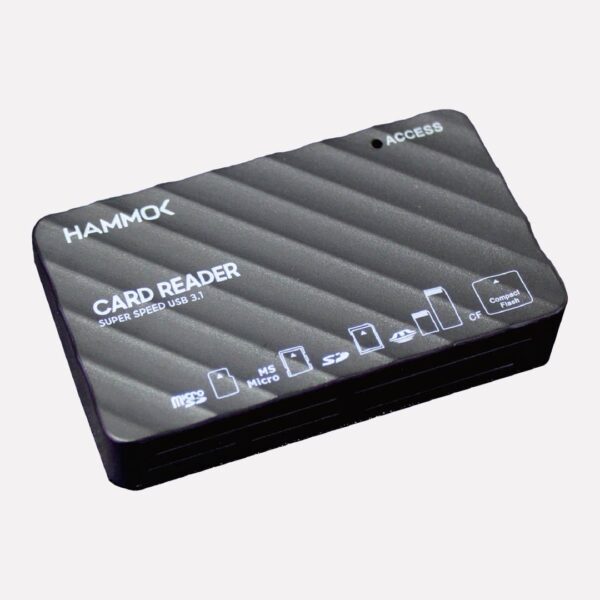 Hammok Sapphire All in One Card Reader USB 3.1 Working with Professional-Grade Cameras, Smartphones, or Tablets - Image 2