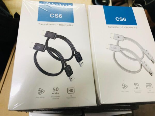 Punta CS6 Wireless HDMI Transmitter and Receiver Wireless Display for Screen Mirroring and Extension