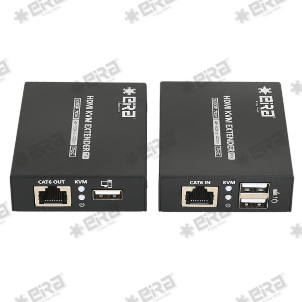 HDMI KVM EXTENDER OVER CAT6 (70M) POC /ER2663KVM/HDMI KVM Extender, Home - Image 4